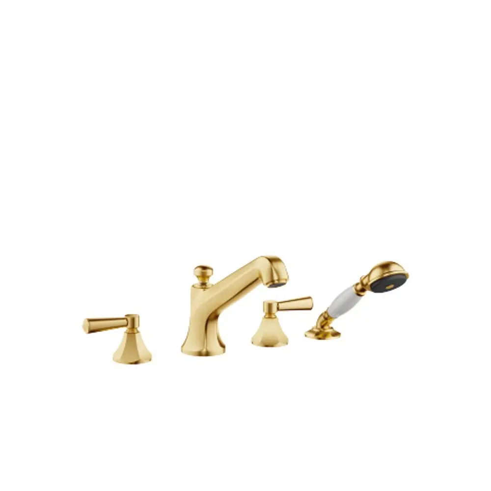 Dornbracht-MADISON-Wannen-Vierlochbatterie-Ausladung 225mm-Messing gebürstet (23kt), 27502370-28 Galeriebild 1